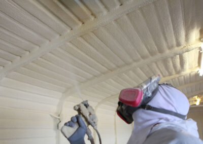 Spray Foam Insulation in Metal Buildings in Maysville